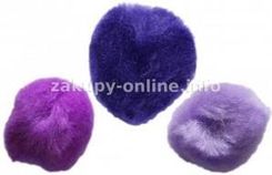 Zdjęcie Titanum Pompony Dekoracyjne Fioletowe 30 Szt - Kostrzyn nad Odrą