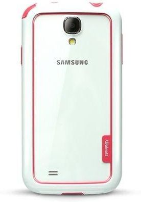 Zenus Ramka Bumper Samsung Galaxy S4 - Biało-Różowa- Walnutt By Bumper Solid (8809387760635)