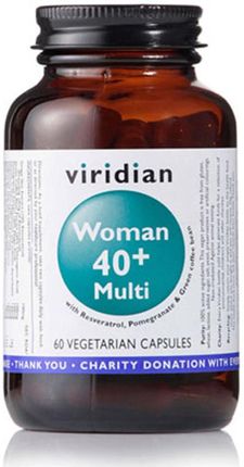 Viridian Woman 40+ Multiwitamina Dla Kobiet 40+ 60 kaps