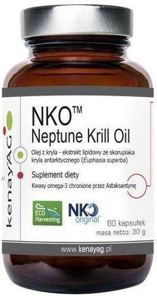 Kenay Neptune Krill Oil Olej Z Kryla 60 kaps.