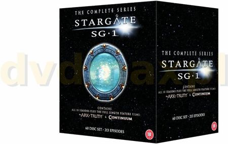 Stargate SG-1 Season 1-10 plus The Ark of Truth/ Continuum (New Packaging) [EN] (DVD)