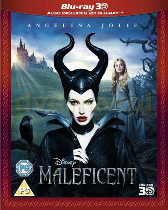 Maleficent (Czarownica) 3D (Blu-ray)