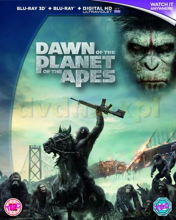 Dawn of the Planet of the Apes 3D (Ewolucja Planety Małp) [EN] (Blu-ray)