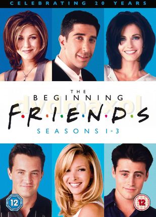Friends: The Beginning Season 1-3 (Przyjaciele Sezon 1-3) [EN] (DVD)
