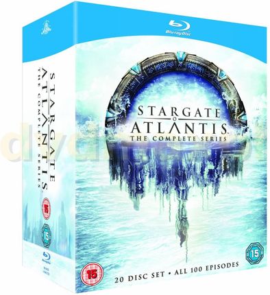 Stargate Atlantis Seasons 1-5 Complete (Gwiezdne Wrota: Atlantyda Sezon 1-5) [EN] (Blu-ray)