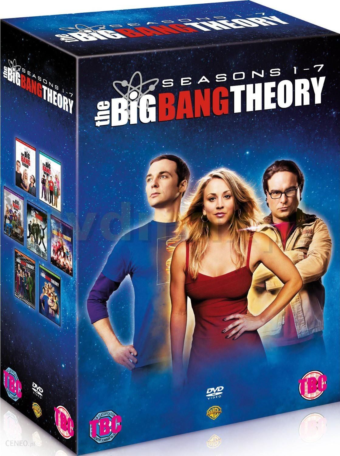 The Big Bang Theory Season 1 7 Teoria Wielkiego Podrywu Sezon 1 7 [en] Dvd Ceny I Opinie