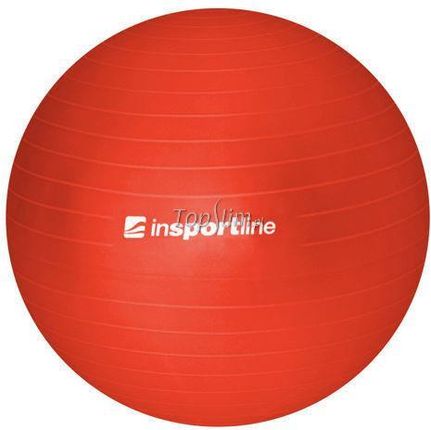 Insportline Fitness Top Ball Z Pompką 55Cm - Czerwony 