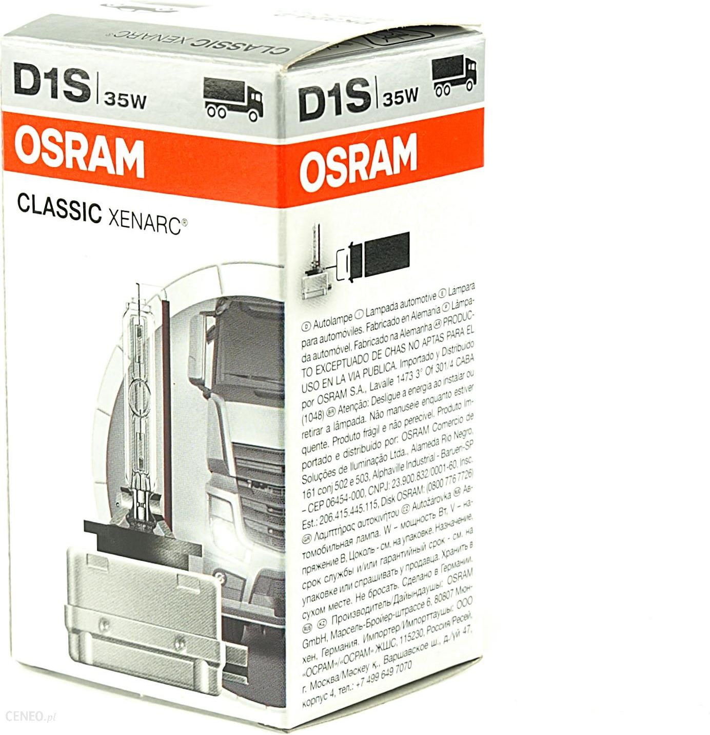 D1S 66140CLC Osram Classic Xenarc 