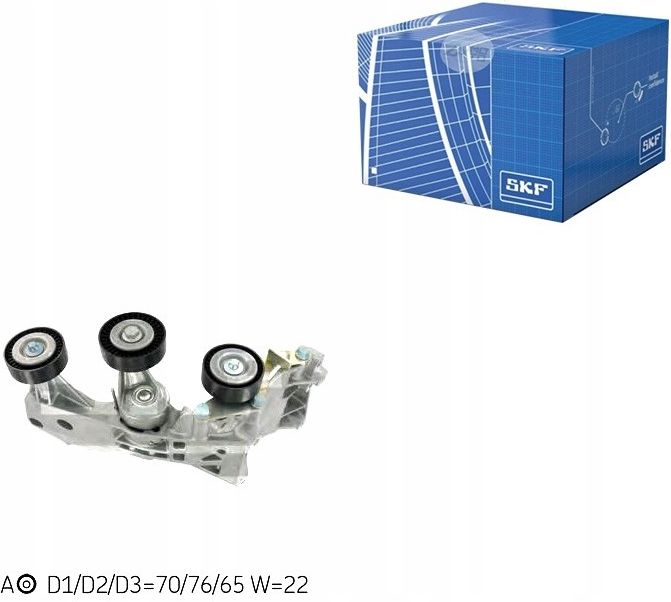 Kit Galet Enrouleur SKF VKM 38869 - Pour Courroie Accessoires, Qualité Professionnelle