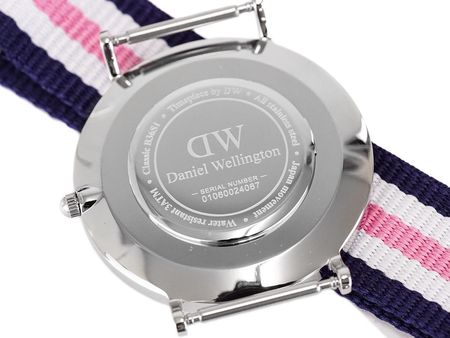 Daniel Wellington Classic Southampton Lady Silver Steel DW00100050 Zegarki Damskie Ceny i opinie Ceneo.pl