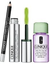 Clinique High Impact Volume Extreme Mascara Black Tusz do rzęs 10 ml+Cream Shaper for Eyes 1.1 g+Take The Day Off 30 ml