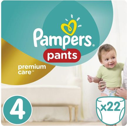 Pampers Pants Premium Care Rozmiar 4 22 Pieluszki 8-14 kg