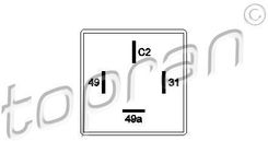 Zdjęcie Przekaźnik systemu ostrzegawczego TOPRAN 103 629 - Józefów