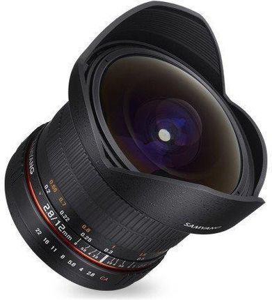 Obiektyw do aparatu Samyang 12mm f/2.8 ED AS NCS Fish-eye (Canon