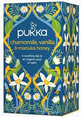 Pukka Chamomile, Vanilia & Manuka Honey - Rumianek, Wanilia I Miód, 20 saszetek