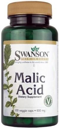 Swanson Malic Acid kwas jabłkowy 100 kaps.