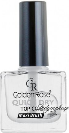 Golden Rose QUICK DRY TOP COAT Utrwalający lakier ochronny O GQD