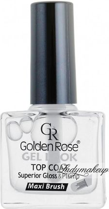 Golden Rose GEL LOOK TOP COAT Preparat dający efekt żelowych paznokci O GGL