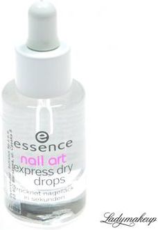 Essence Nail art Express dry DROPS PŁYN przyspieszający wysychanie lakieru
