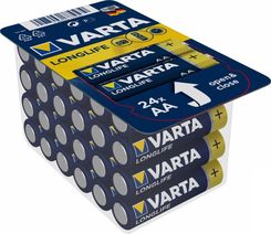 VARTA Longlife alkaliczna LR6/AA (blister 24 szt.) - Akumulatory i baterie uniwersalne