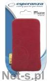 Esperanza etui Iphone 5S / Ipod Touch 5 / Iphone 5C Czerwony (EMA105R-IP5)