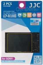 JJC Osłony poliwęglanowe wyświetlacz LCD Sony DSC-RX100III RX100II RX1R (LCPRX100III)