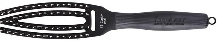 Olivia Garden Finger Brush szczotka do rozczesywania i masażu włosie dzika mała Small - zdjęcie 2 Olivia Garden Finger Brush szczotka do rozczesywania i masażu włosie dzika mała Small