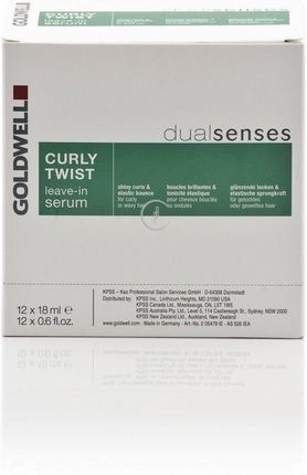 Goldwell Dualsenses Curly Twist Serum Nadające Sprężystość i Elastyczność Włosom Kręconym 12 X 18 ml