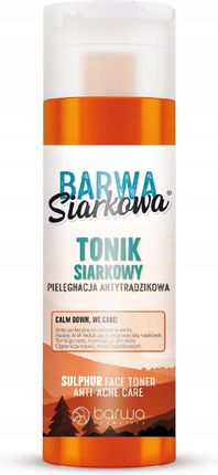 BARWA Barwa Siarkowa Specjalistyczny tonik siarkowy antybakteryjny 200ml