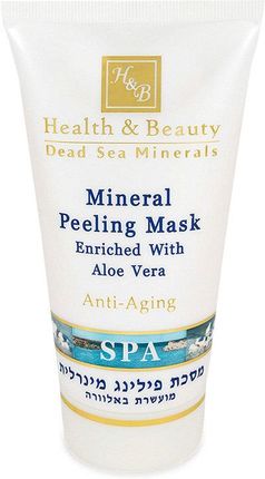 Health&Beauty-Izrael Maska mineralna peelingująca z aloesem i minerałami z Morza Martwego Health& Beauty 150ml