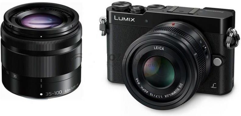 Aparat cyfrowy Panasonic Lumix DMC-GM5 Czarny + 12-32mm + 35