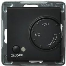 Ospel Regulator Temperatury Z Czujnikiem Napowietrznym Czarny Rtp-1Rn/M/33 Sonata (RTP-1RN/m/33)