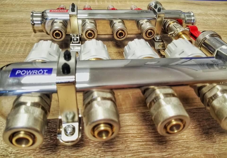 Valvex Rozdzielacz Ogrzewania Podłogowego Inox K5 Base (6085600) - zdjęcie 2 Valvex Rozdzielacz Ogrzewania Podłogowego Inox K5 Base (6085600)