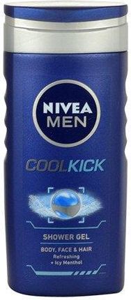 Nivea Men Cool Kick Shower Gel Żel pod prysznic dla mężczyzn 250ml 