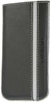 Valenta Pocket Stripe Black - Skóra Samsung Galaxy S4/S3 Czarny (8718503416328)