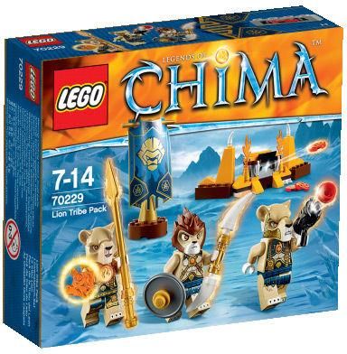 LEGO 70229 Legends of Chima Plemię lwów