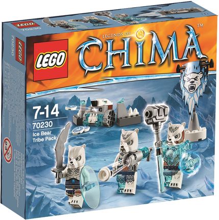 LEGO 70230 Legends of Chima Plemię Lodowych Niedźwiedzi