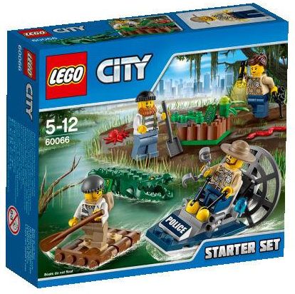 LEGO 60066 City Policja z Bagien Zestaw Startowy