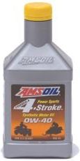 AmsOil Formula 4-Stroke Power Sports Synthetic Motor Oil 0W40