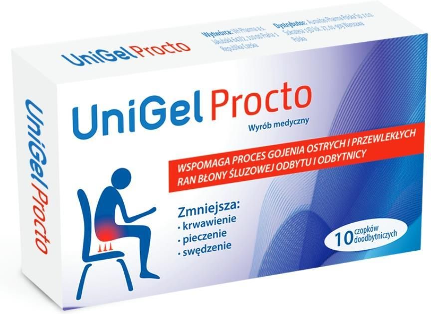 ᐉ Unigel Procto 10 Czopków Opinie Recenzje Cena Od 2419 Zł 0351