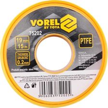 Zdjęcie Vorel Taśma Ptfe 15M x 19mm x 0.2mm 75202 - Łapy