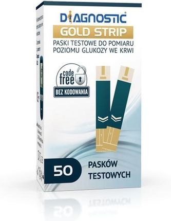Diagnostic Gold Strip paskix50 50 pas