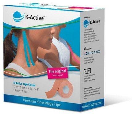 K-Active Kinesiology Tape beżowy 17m