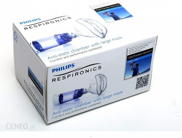 Philips Komora inhalacyjna Optichamber Diamond Z Średnią Maską