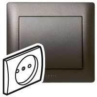 Legrand Plakietka Choco Do Gniazda Pojedynczego 2P Sistena - 771226