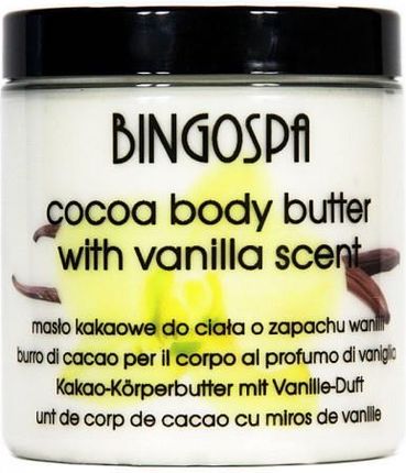 BINGOSPA Cocoa Body Butter Vanilla 250 G