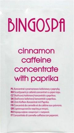 BINGOSPA Koncentrat saszetka cynamonowo kofeinowy z papryką 10 g