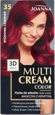 Zdjęcie Joanna Multi Cream Color Farba do włosów 35 Wiśniowa czerwień - Gołdap