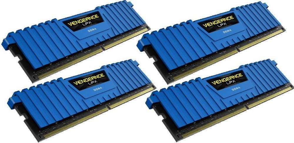 Corsair Ddr4 32Gb (4X8Gb) 2666Mhz Vengeance Lpx Blue Cl16 ...