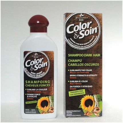 COLOR&SOIN Szampon po koloryzacji dla włosów jasnych 250ml